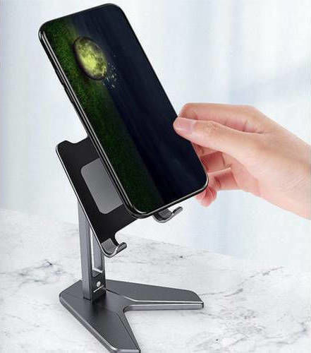 Boneruy P8 Desk Stand for Mobile Phone in Gray Colour