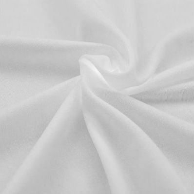 vidaXL Elastic Table Cover White 183x74cm 2pcs