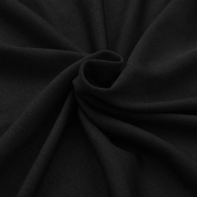 vidaXL Elastisch Tischabdeckung Schwarz 183x74cm 2Stück