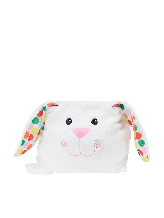 Zoocchini Βρεφική Κάπα-Μπουρνούζι με Κουκούλα Bella The Bunny Λευκή 127x55εκ.