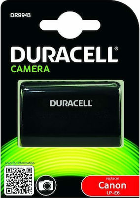 Duracell Μπαταρία Φωτογραφικής Μηχανής DR9943 Ιόντων-Λιθίου (Li-ion) 1600mAh Συμβατή με Canon