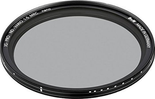 B+W XS-Pro Vario Lens Filter ND Fader Diameter 77mm with MRC Nano Coating Easy Clean for Photography Lenses