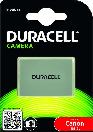 Duracell Μπαταρία Φωτογραφικής Μηχανής DR9933 Ιόντων-Λιθίου (Li-ion) 1000mAh Συμβατή με Canon