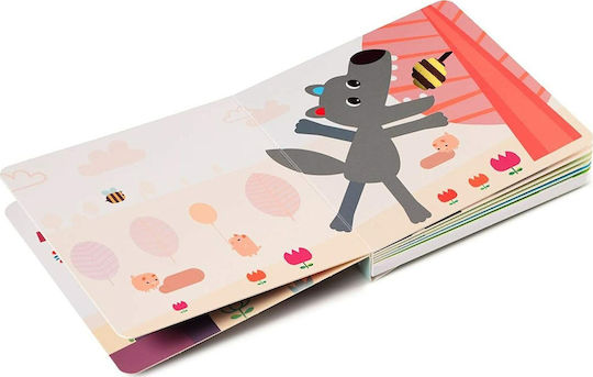 Lilliputiens Activity Book Crazy Crunch and Textures Book with Sounds for 12++ Months