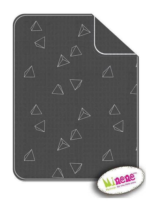 Minene Nursery Swaddling Blanket Triangles 75x100cm