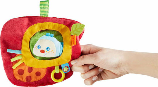 Haba Animăluț Teether Cuddly Caterpillar Mina din Țesătură pentru 0++ Luni