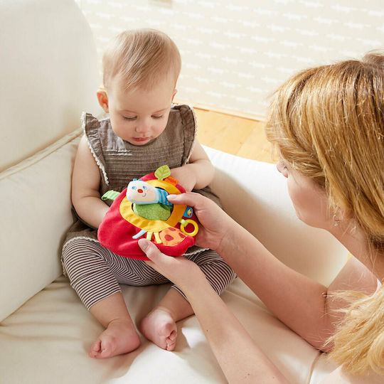 Haba Animăluț Teether Cuddly Caterpillar Mina din Țesătură pentru 0++ Luni