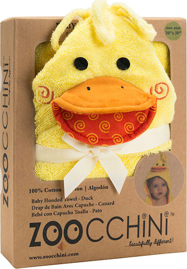 Zoocchini Kapuzen Puddles The Duck Gelb