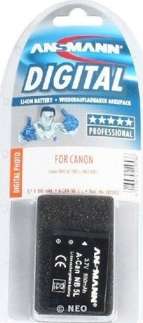 Ansmann Kamera Batterie A-Can LP E5 5044443 Lithium-Ionen (Li-Ion) Kompatibel mit Canon
