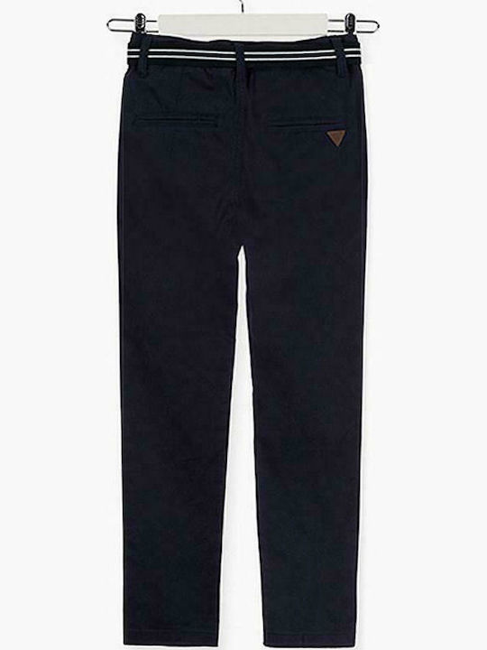 Losan Детски панталони от плат Син Παντελόνι Chino Trouser με Ζώνη 015-9795AL