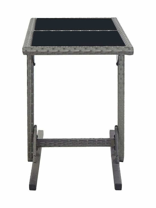 Tisch Stabil Braun 110x53x72cm