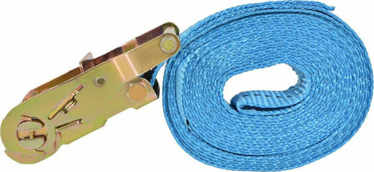 vidaXL Car Luggage Strap with Ratchet Blue 600x3.8cm 4pcs