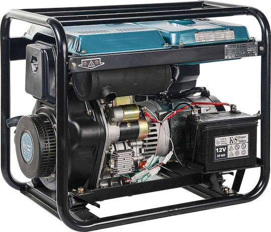 Könner & Söhnen Трофазен Генератор Дизел с Миза и Максимална Мощност 9kVA