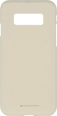 Mercury Soft Feeling Silicone Back Cover Beige (Galaxy Note 8)