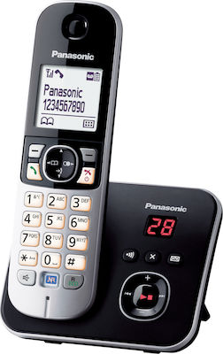 Panasonic KX-TG6821 Dect Cordless Phone with Speaker Black