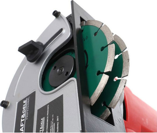 Kraft & Dele KD1537 Преследвач на стени 3100W със Система за Изсмукване