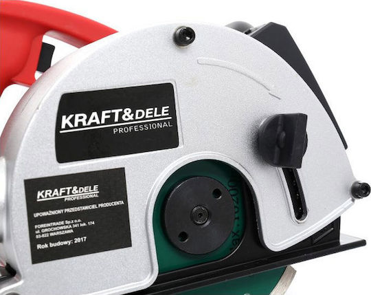 Kraft & Dele KD1537 Преследвач на стени 3100W със Система за Изсмукване
