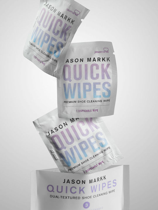 Jason Markk Quick Wipes Agent de curățare Încălțăminte 3buc