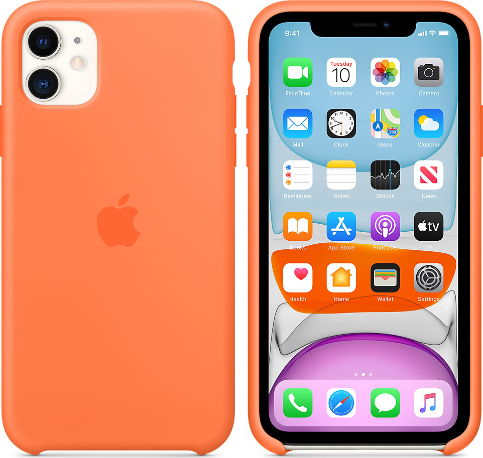 Apple Silicone Case Vitamin C (iPhone 11) Skroutz.gr