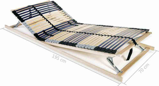 Ergonomischer Rahmen für Einzelbett 70x200cm mit Mechanismus