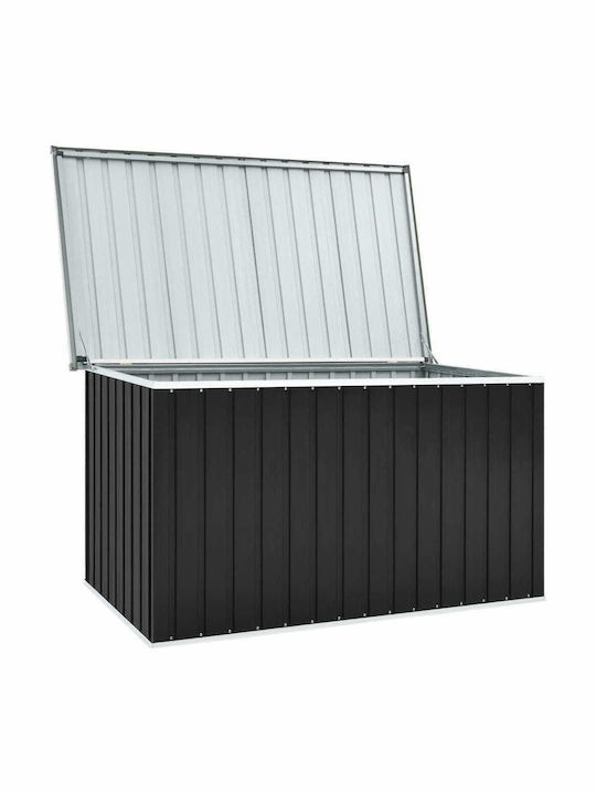 vidaXL Außenlagerbox Metall Charcoal L171xB99xH93cm