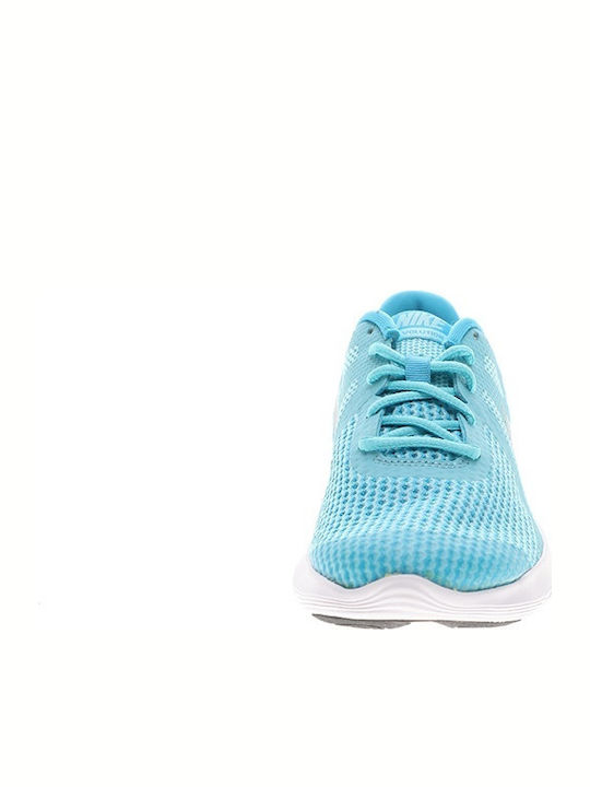 Revolution Revolution 4 (GS) Kids Sports Shoes Running with Laces Light Blue