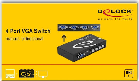 DeLock KVM и превключвател на данни 87635