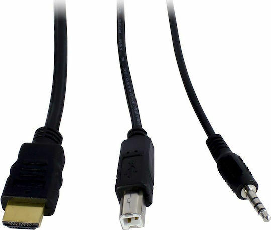 Inter-Tech KVM AS-41HA HDMI