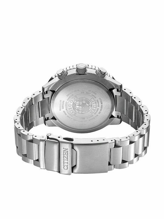 Citizen Promaster Sky Ρολόι Eco - Drive με Μεταλλικό Μπρασελέ Citizen Promaster Sky Ρολόι Eco - Drive με Μεταλλικό Μπρασελέ