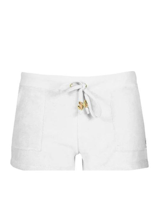 Women's Terry Sporty Shorts White