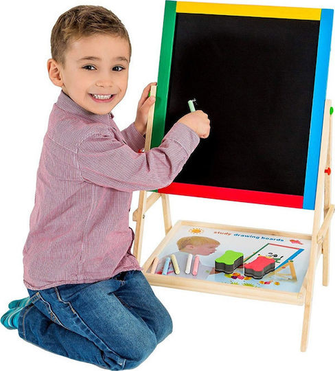 Media Wave Media Wave Kinder Tafeln & Staffeleien Magnetische Tafel Schwarzes Brett Boden 30x35,5x57cm