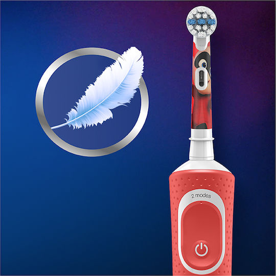 Oral-B Vitality Children's Electric Toothbrush with Chronograph for 3+ Years Pixar & Travel Case with Travel Case
