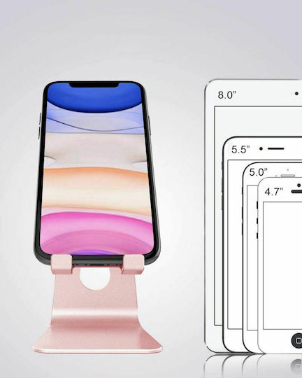 Tech-Protect Z4A Stand De Birou Pentru Telefon Mobil În Culoare Rose Gold