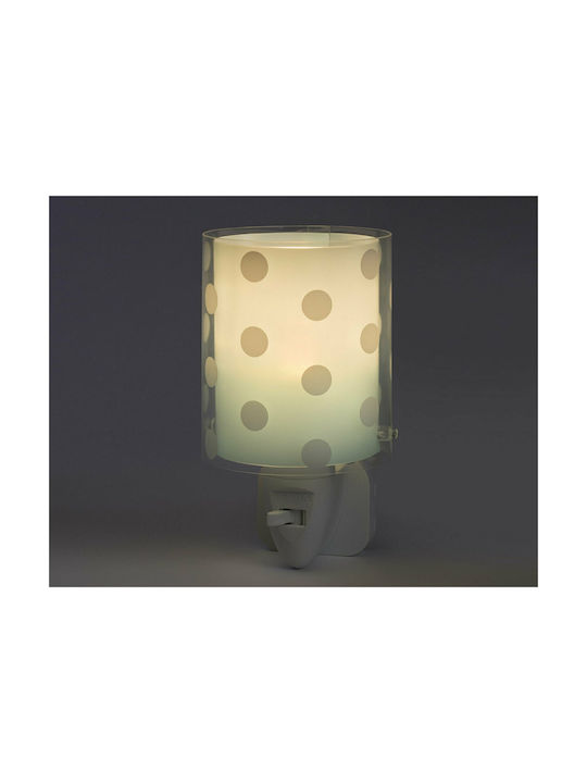 Ango Lămpi De Veghe Pentru Copii LED Dots La Rețea Verde