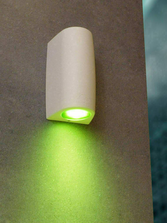 Fumagalli Marta 90 Wall-Mounted Outdoor Spot Light GU10 IP55 9.2x8x17εκ.