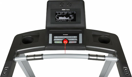 Flow Fitness Flow Runner DTM 2000i 2hp Electric Bandă De Alergat Pliabilă Pentru Utilizator Până La 150kg