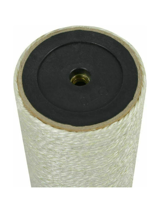 vidaXL Cat Scratching Post Pole In Beige Colour 8x10x40 cm 170556