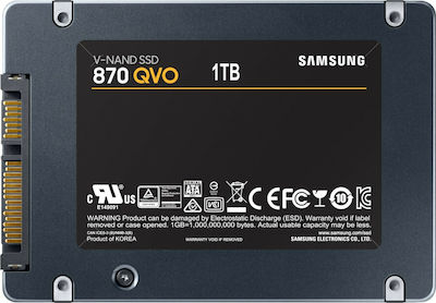 Samsung 870 QVO SSD 1TB 2.5'' SATA III