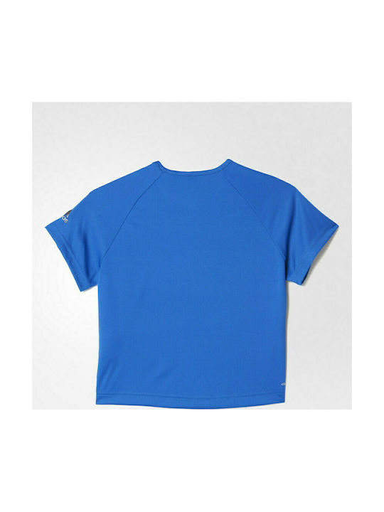 Adidas Kinder-T-Shirt Blau