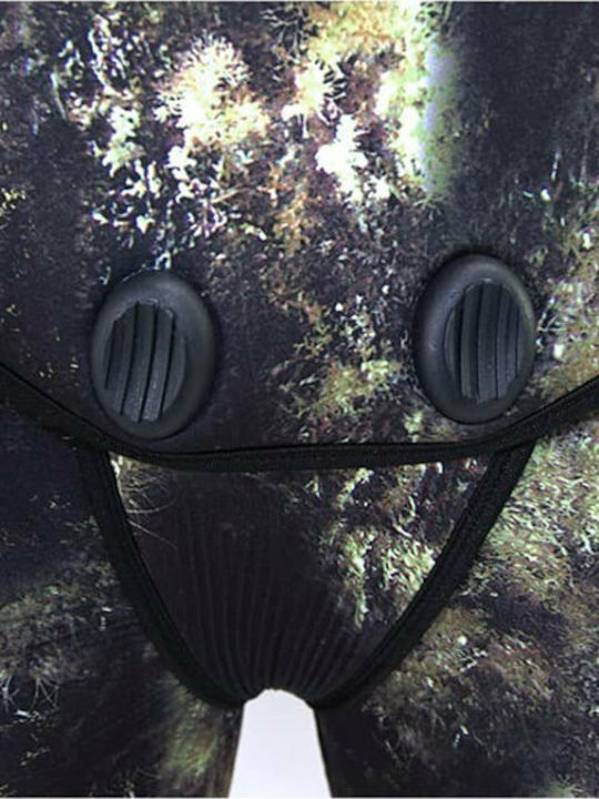 XDive Grafit Διαιρούμενη Στολή Κατάδυσης Διπλόφοδρη Παραλλαγής Πράσινη 5mm