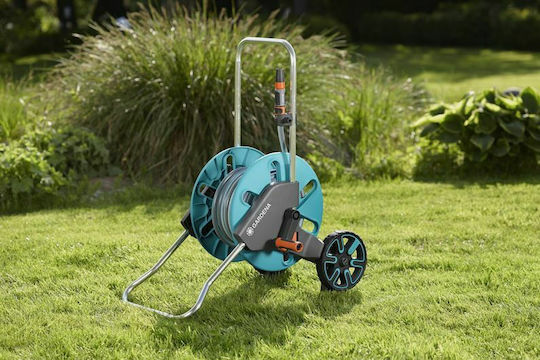 Gardena CleverRoll M Easy Set Wheeled Garden Hose Box Hose Included 20m Rewind Handle
