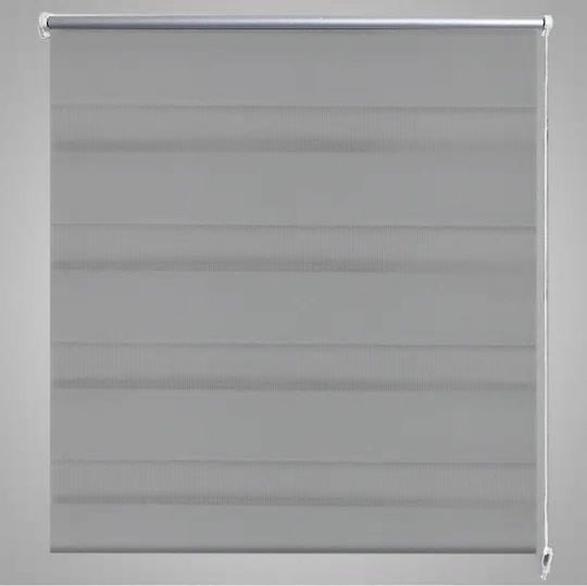 vidaXL Rollos Ζebra Doppelt Gray B100xH175cm 240211