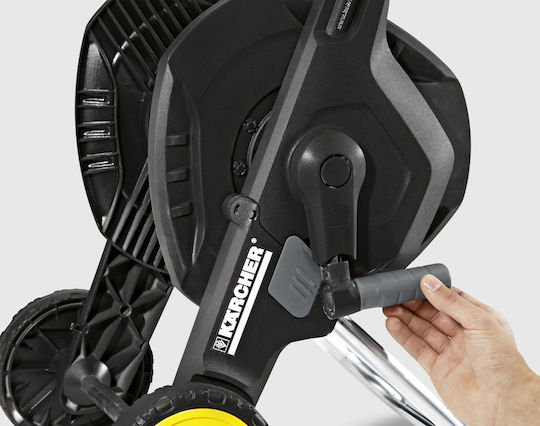 Karcher HT4500 Wheeled Garden Hose Box for Hose up to 50m with Rewind Handle
