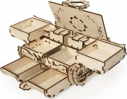 Ugears Jucărie de Construcție din Lemn Antique Box pentru Copii 12++ Ani