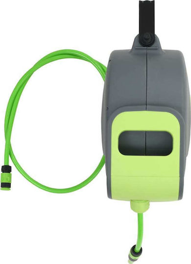 vidaXL Automatic Watering Wind Wall Mounted with Hose 32m