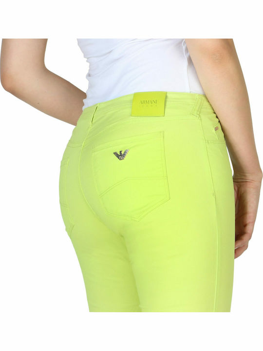 Γυναικείο Jean Παντελόνι σε Skinny Εφαρμογή Κίτρινο