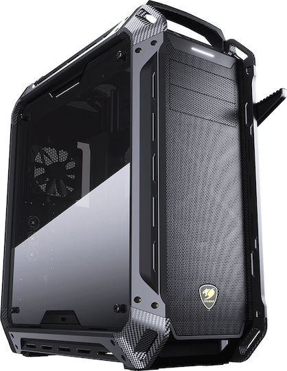 Cougar Panzer MAX-G Gaming Full Tower Κουτί Υπολογιστή με Πλαϊνό Παράθυρο Μαύρο
