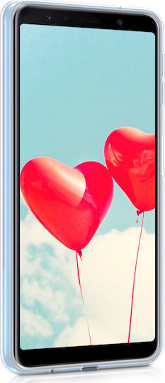 KWmobile Umschlag Rückseite Silikon Transparent (Galaxy A7 2018)