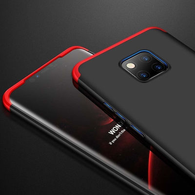 Acoperire completă 360 Silicon Negru (Huawei Mate 20 Pro)