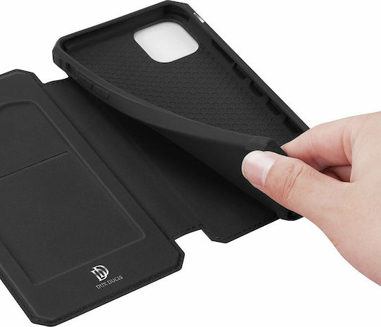 Dux Ducis Skin X Книга Изкуствена кожа Черен (iPhone 11 Pro)